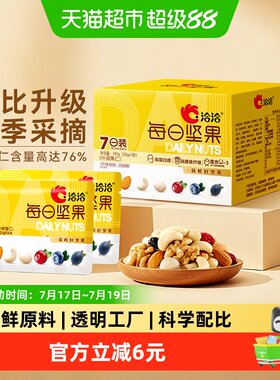 洽洽小黄袋每日坚果非油炸140g