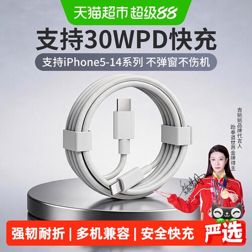 JIYAOYAO苹果PD快充数据线