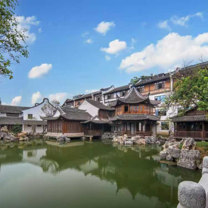 盐官潮乐之城宣德门酒店1-2晚含早+水果+观潮+接驳等