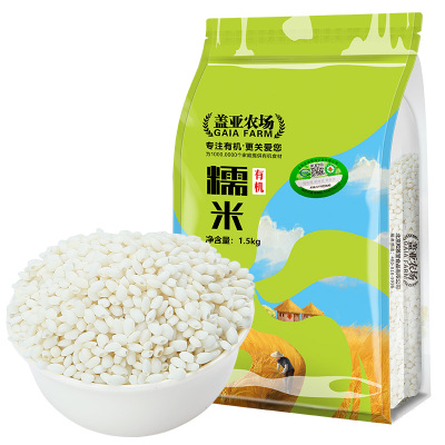 盖亚农场东北粗粮饭江米糯米1kg