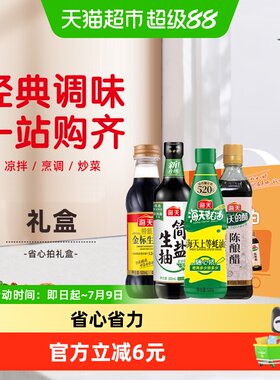 海天省心拍礼盒4支×1盒