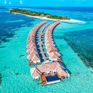 马尔代夫旅游南丽世岛亲子蜜月旅行度假酒店5天4晚拖尾沙滩