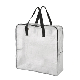 宜家收纳袋迪姆帕储物袋透明袋子搬家收纳大袋子防水储存整理袋