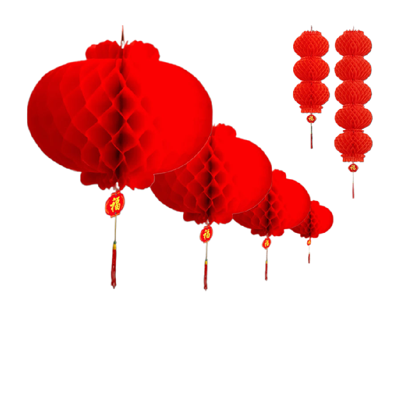 灯笼挂饰2026新年过年喜庆装饰室内户外院子树上结婚红色福字蜂窝,节庆用品/礼品,灯笼,淘宝优惠券,粉丝福利购,淘宝优惠卷