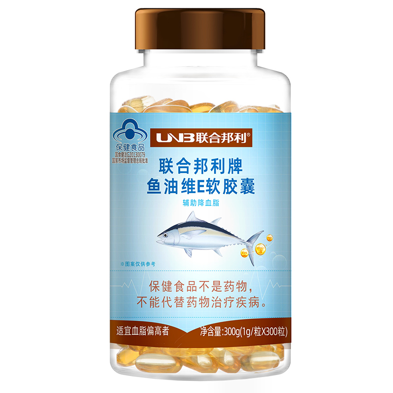 联合邦利鱼油辅助降血脂