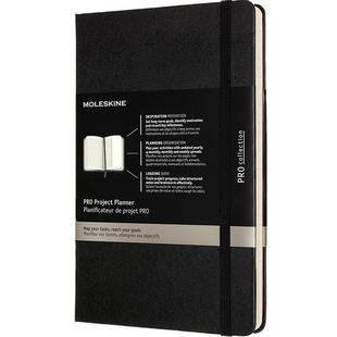 Moleskine 商务笔记本子加大型横线效率手册 无日期规划笔记本日程日记本手账本办公会议记录专业手账礼物