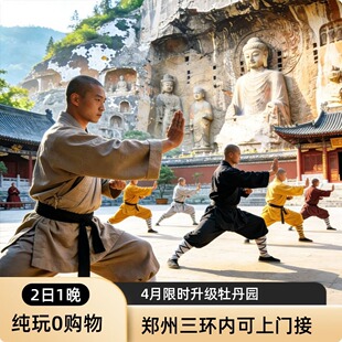 郑州参团｜2日1晚 少林寺+龙门石窟+清明上河园+开封府 纯玩团