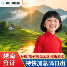 越南·一个月单次入境·移民局网站·【拒签全退】越南签证另纸签越南签证个人旅游火箭加急办理90天电子签证