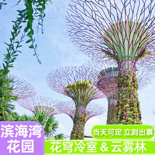 [新加坡滨海湾花园-花穹+云雾森林]电子票当天可订侏罗纪新加坡滨海湾花园花穹云雾森林极速出票
