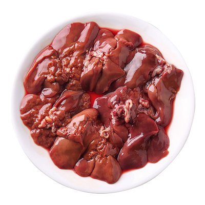 新鲜冷冻鸡肝鸡杂鸡内脏生鲜鸡肉鸡货食材烧烤卤味串串顺丰包邮