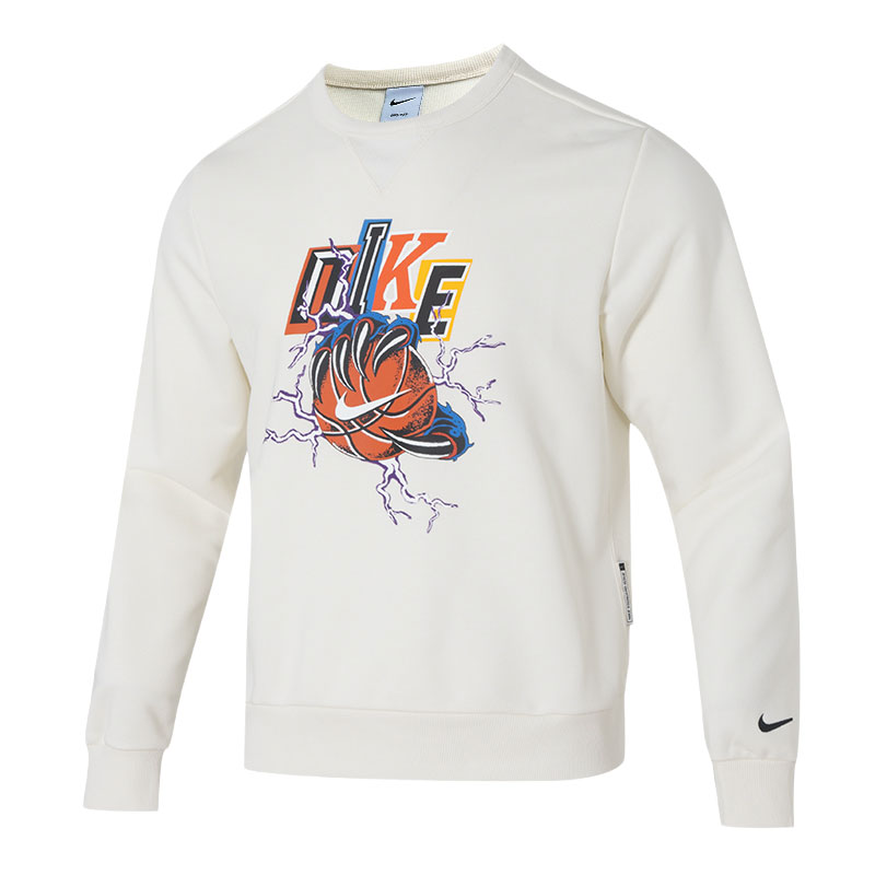 【自营】Nike耐克卫衣男装篮球训练运动服休闲时尚潮流圆领套头衫