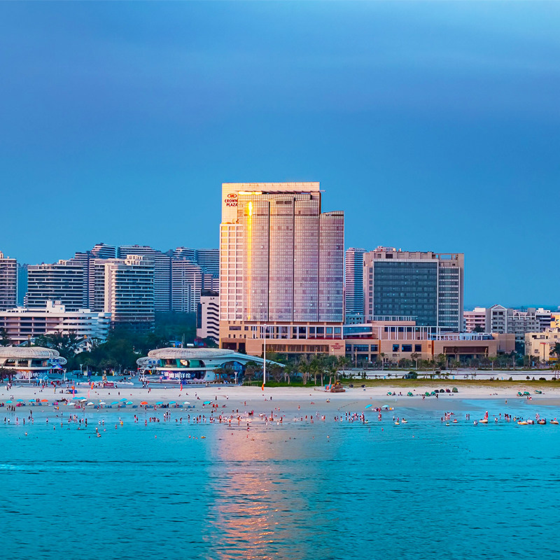 周末不加价2晚北海银滩皇冠假日酒店旅游银滩涠洲岛老街旅拍景点