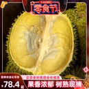 包邮 正宗老树泰国金枕榴莲鲜果进口A级果榴莲新鲜软糯香甜顺丰