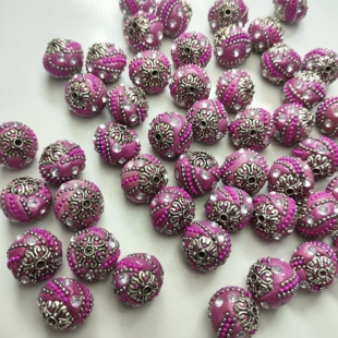 N059卡19尼泊尔珠子随机10颗