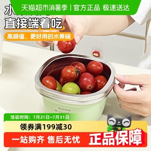沃德百惠304不锈钢料盆厨房家用洗菜盆沥水篮打蛋碗沙拉盆水果盆