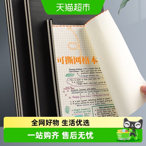 强林加厚网格本可撕3种尺寸