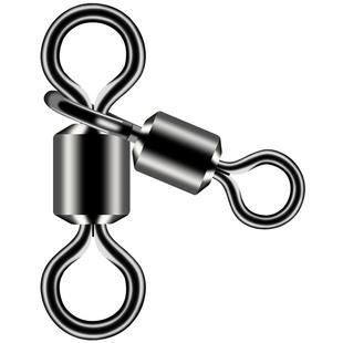 8字环连接器转环葫芦三叉双八字环特制亲子路亚倒钓风筝钓组转环