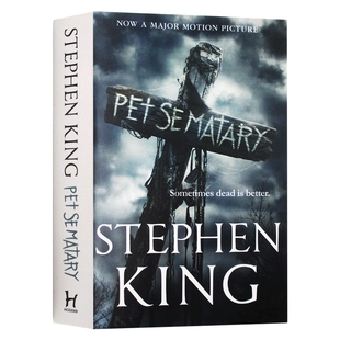 英文原版 宠物公墓 Pet Sematary 宠物坟场 英文版惊悚恐怖悬疑小说 电影封面版 英版 斯蒂芬金 Stephen King