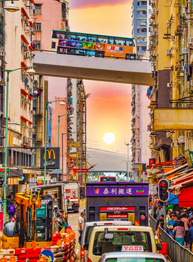 暑期不加价香港东隅酒店1晚海景房含双早近地铁站旅游送摩天轮票