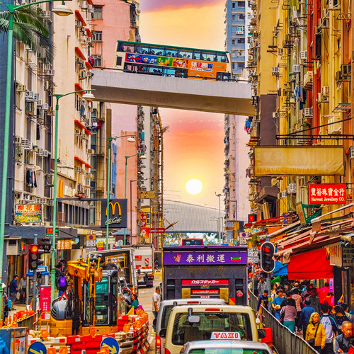 暑期不加价香港东隅酒店1晚海景房含双早近地铁站旅游送摩天轮票
