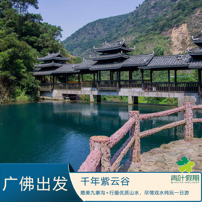 【广东小九寨】肇庆紫云谷 媲美九寨沟的避暑天堂 溯溪玩水 1日游