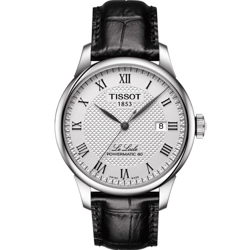 【入门级推荐】Tissot天梭1853力洛克80机械男表经典商务瑞士手表
