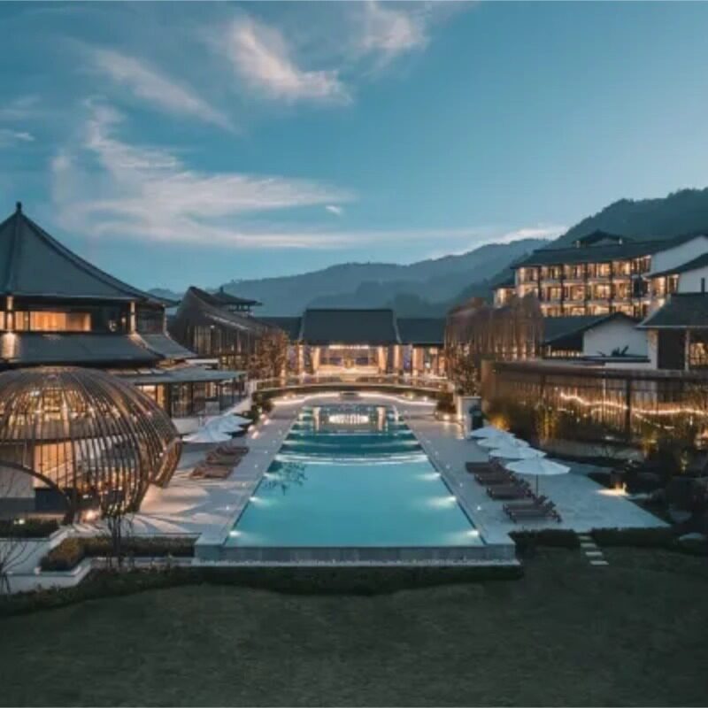 周末不加价 | 天目山都喜天丽酒店1-2晚+早餐，可选天目山门票/户外养生私汤等