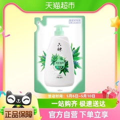 六神芦荟沐浴露420ml*1袋补充装