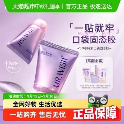 心愿先生小胖紫口袋固态胶