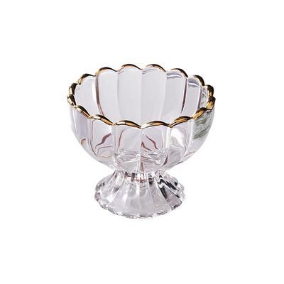 小号甜品杯无铅玻璃时尚小高脚