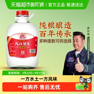 九江双蒸浸泡常用白酒青梅花果玻璃瓶装 泡药用酒米香型粮食泡酒水