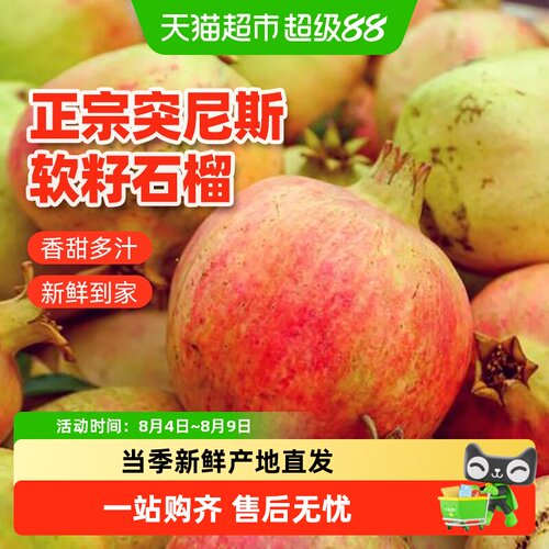 正宗突尼斯软籽石榴产地直发