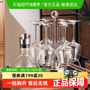 家用玻璃高脚杯葡萄酒醒酒器 包邮 格娜斯轻奢高档勃艮第红酒杯套装
