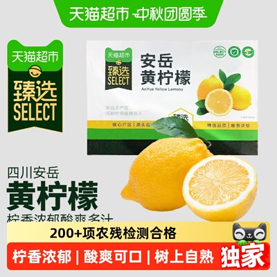 江昊阳安岳黄柠檬当季现摘维C