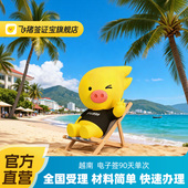 越南·三个月单次入境·移民局网站·详情页领券 越南签证电子签90天单次加急个人旅游电子签 飞猪官方直营