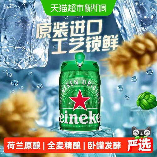 Heineken喜力铁金刚精酿啤酒5L