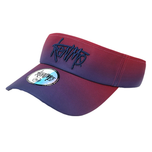 KENMO/肯默空顶帽女ins潮牌显脸小防晒遮脸无顶鸭舌帽渐变色帽子