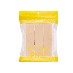 包邮skinfood思亲肤粉底液隔离BB多角海绵化妆海绵 粉扑菱形海绵