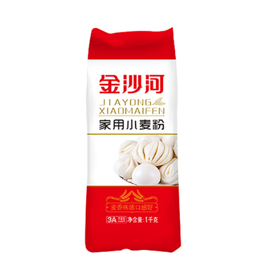 金沙河家用小麦粉中筋面粉馒头