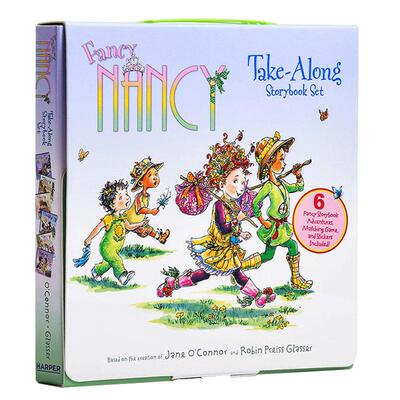 漂亮的南希6册故事图画书