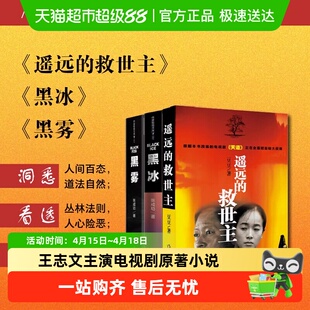 遥远的救世主+黑冰+黑雾 王志文主演电视剧原著小说 正版书籍