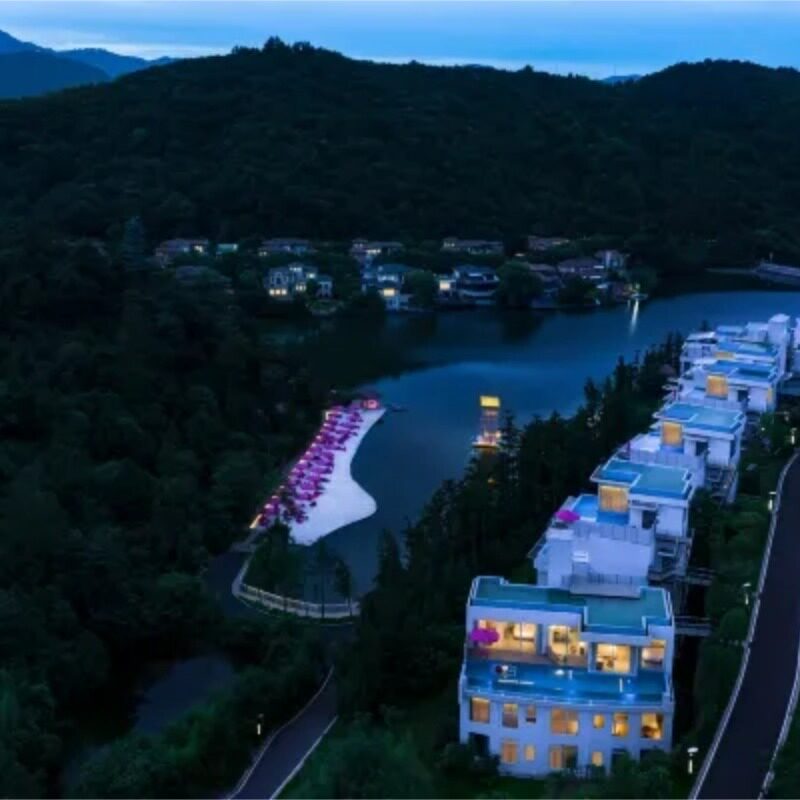 莫干山天空泳池度假村1-2晚+早餐+高山森林探险乐园+漂liu,可选下午茶等
