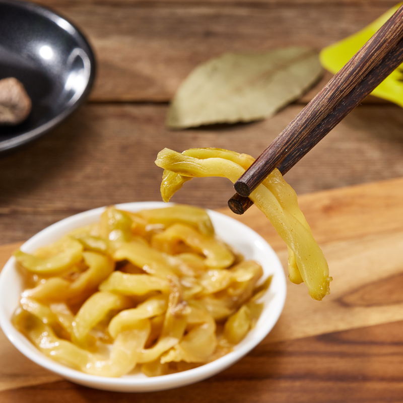 博鸿小菜餐饮用涪陵风味榨菜丝60gX60袋下饭咸菜儿童可食用榨菜