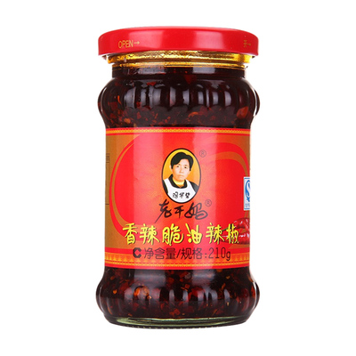陶华碧老干妈豆豉下饭油辣椒210g