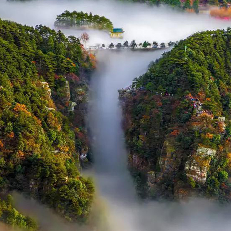 南昌旅游庐山鄱阳湖景德镇篁岭三清山望仙谷5天4晚0购物不进店