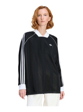 【自营】adidas阿迪三叶草女子3S JAQUA运动休闲长袖T恤KD2897