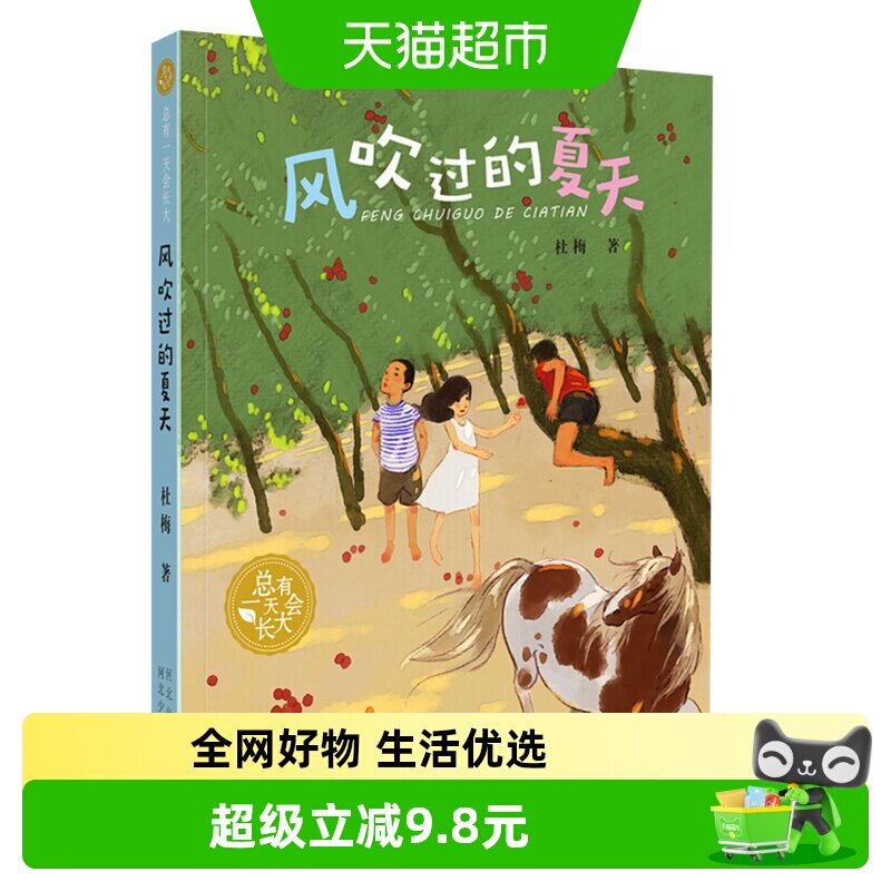 风吹过的夏天总有一天会长大8-15岁儿童文学成长故事读物新华书店
