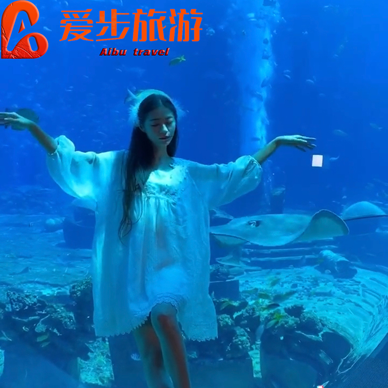 [亚特兰蒂斯失落的空间水族馆-大门票（可选人群）]出票即用，短信入园