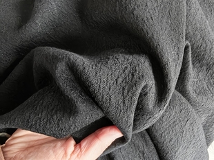 黑色双层针织羊毛冠乐闪线1.3门副3米200元 400克一米