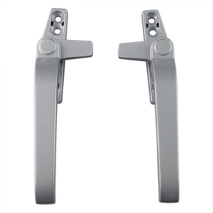 50型铝合金窗拉手平开窗户把手外推窗七字执手推拉玻璃门窗锁扣